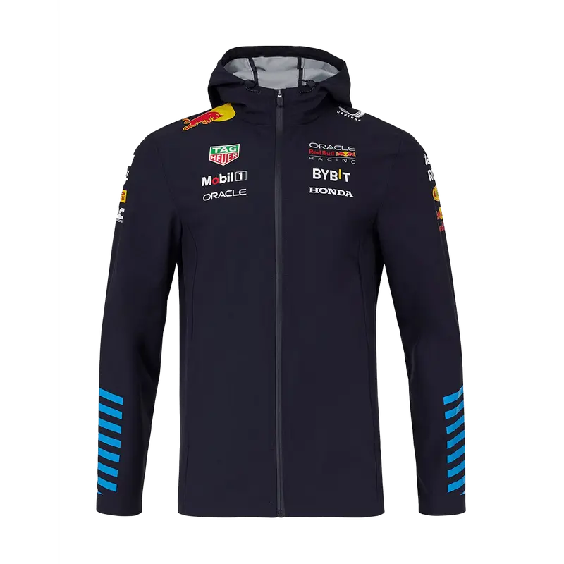Red Bull Racing F1 2024 Team Rain Jacket- Navy