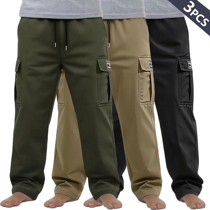 Military Green + Khaki + Black