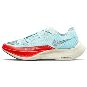 Nike ZoomX Vaporfly Next% 2 Ice Blue Carbon Plate Elite Lightweight Foam Racing Professional Low-Top Marathon Running Shoes for Men and Women Trending Shoes, House White Official Shoes to Get / Maison Mihara