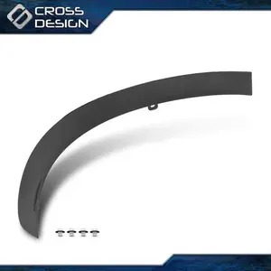 CROSSDESIGN Rear Passenger Right Side Fender Trim Molding, Automotive Car Accessory for Vehicle 20-23 Toyota Highlander