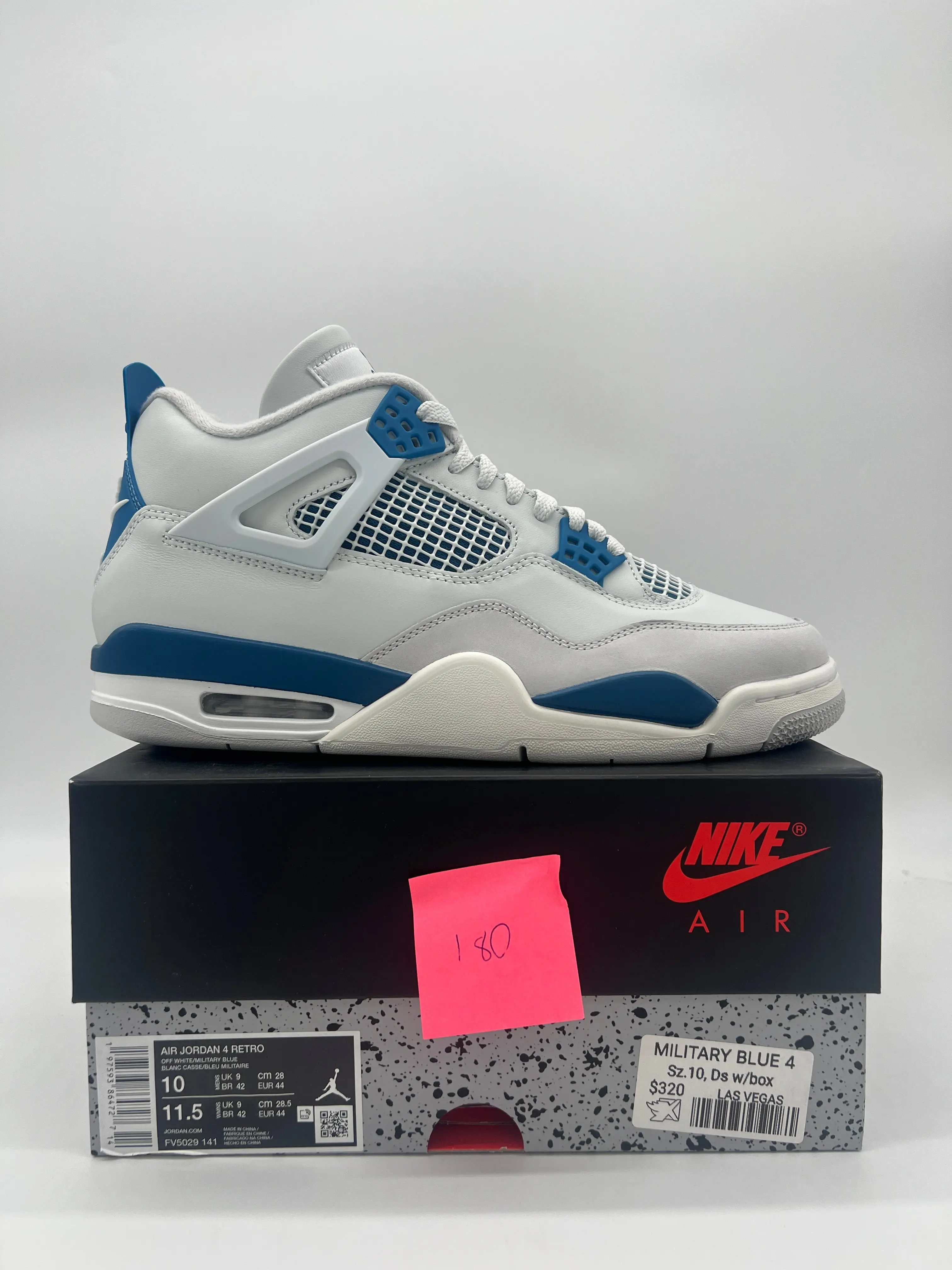 Jordan 4 Retro Military Blue