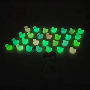 30PCS Luminous mini Resin Animals Bulk - 20 Styles Glow in The Dark Plastic Tiny Animals Figures for Dollhouse, Fairy Garden, Aquarium, Party Favors & DIY Craft Decor，Dopamine ornaments