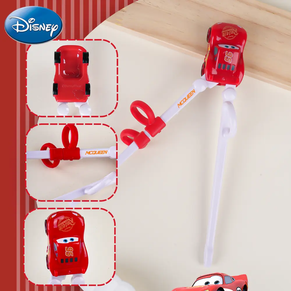 1PC Officially Licensed 3D Cartoon Chopsticks Durable Shatter Resistant Tableware for Picnic Party Home Use Cute Gift for Holiday and Birthday Lightweight Cutlery