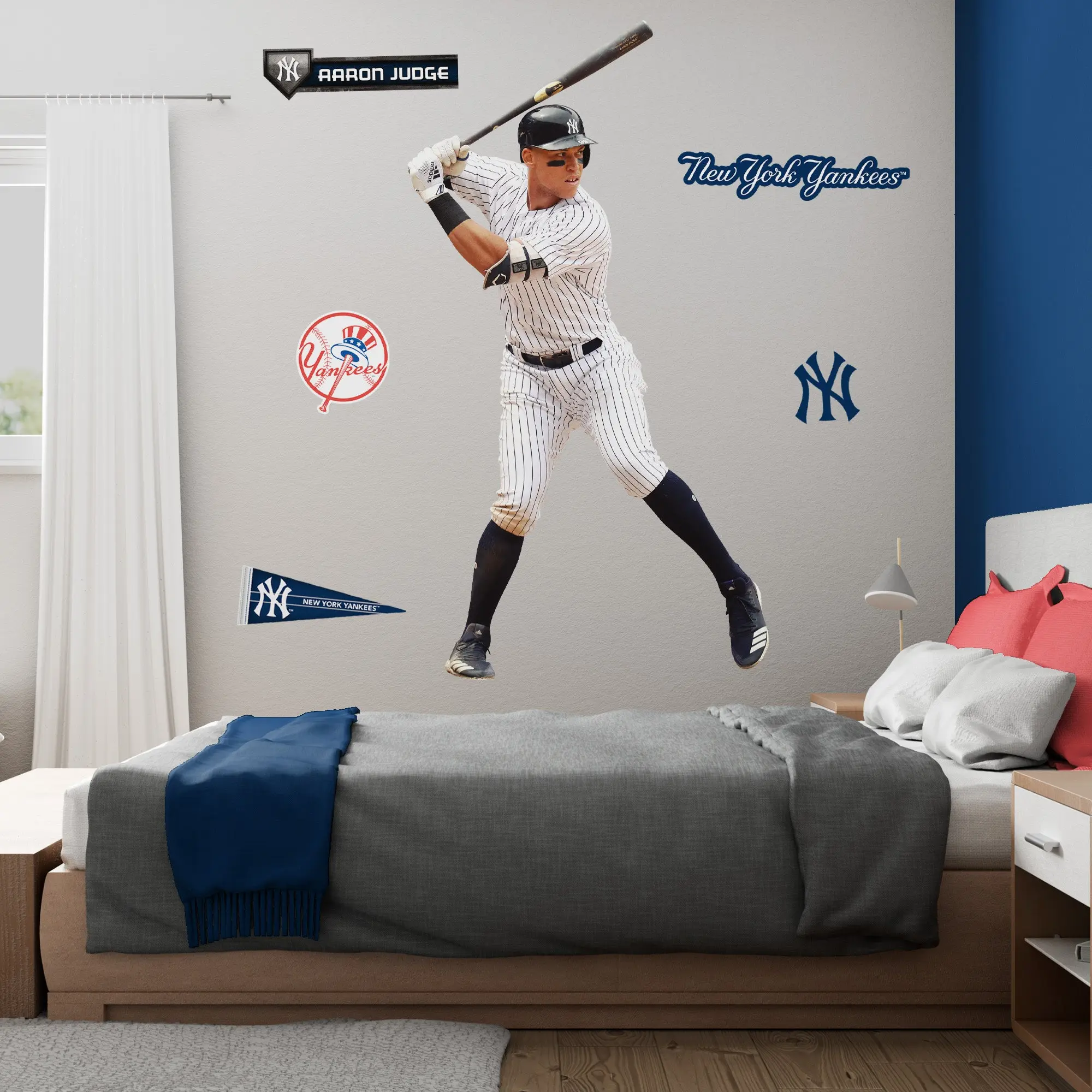 Aaron Judge - RealBig Collection - Official MLB - New York Yankees - Reusable Vinyl Wall Decals #3