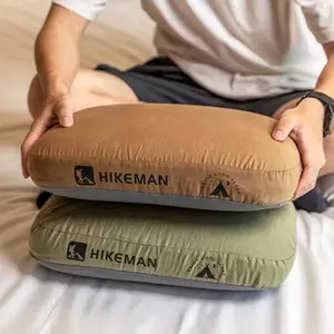 Outdoor Camping Pillow, Memory Foam, Portable Neck Support, 4 Color Options, Ideal for Travel and Outdoor Activities, Best Gift Choice, Camping Equipment, Camping Supplies