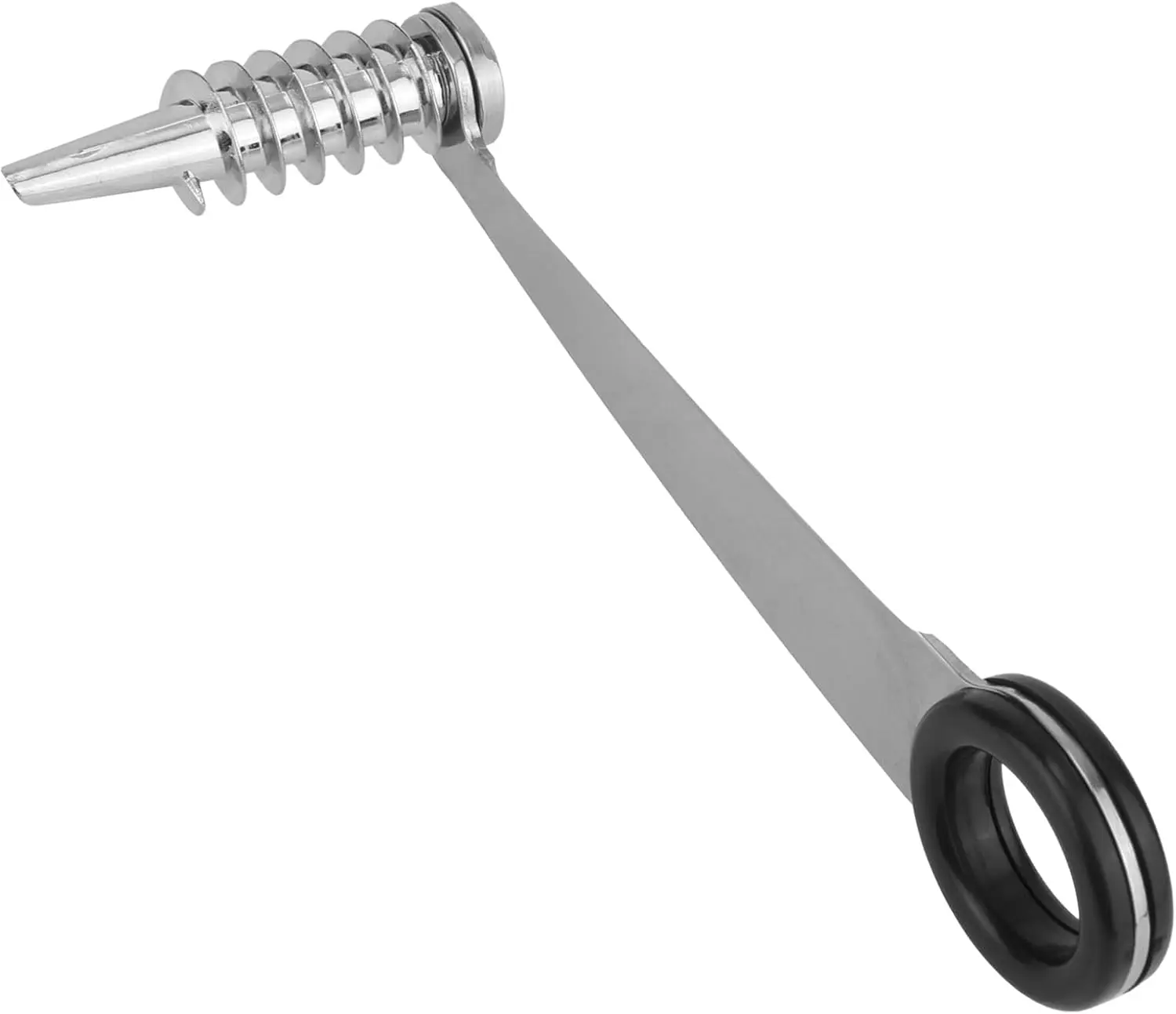 Stainless Steel Adjustable Spiral Vegetable Cutter - Portable and Versatile Slicer Vegetable Cutter, Multi-Functional Kitchen Utensil for Potatoes, Cucumbers