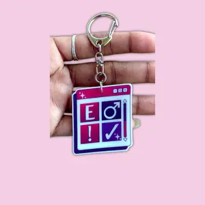 AO3 Archive Warnings Keychain  BL Yaoi M/M Fandom Charm