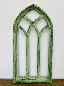 Handmade Light Green Cathedral Arch - G-2