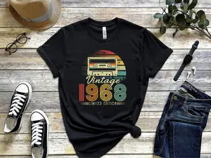 55th Birthday Shirt, Vintage 1968 Shirt, 55th Birthday Gift
