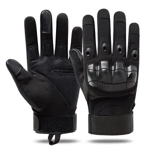 Tactical Full Finger Gloves with Soft Knuckle Protection,Touchscreen,Non-Slip,Breathable,For Outdoor Sports, Motorcycle Riding,Training,Hunting,Men Women,work gloves, father gifts #dealsforyoudays