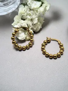 Trendy Beaded Earrings, Minimalist Daily Wear Jewelry, Perfect for British Style Ootd, Women's Fashion Accessories