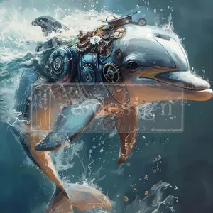 ReDesign with Prima - Gear Fin Decoupage Paper (A1 Size)