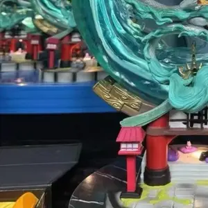 Spi-ri-ted= A-wa-y=PVC Figure for Home Decoration