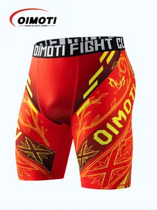 Men's Sporty Compression Leggings, Breathable & Comfortable, Ideal for Outdoor Activities & Sports Training, Random Letter Waistband Design, Gym Workout Leggings