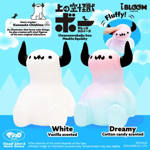 iBloom Squishy Uwanosorakaiju Bou Mashlo Squishy Kawaii Soft Scented Slow Rising Stress Relief