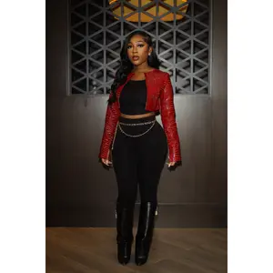 Lori Croc Jacket (RED)