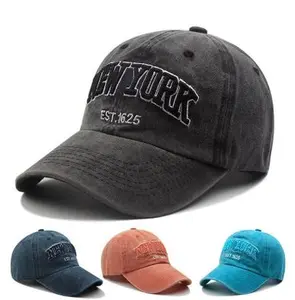 New York Washed Cotton Baseball Cap