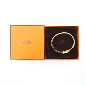 Pre-owned Enamel Narrow Clic Clac H Bracelet PM Black W21330