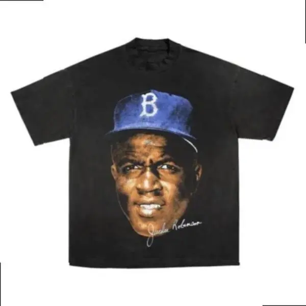 Funny T-Shirts "Jackie Robinson" Legend Tee - Vintage Bootleg T-Shirt