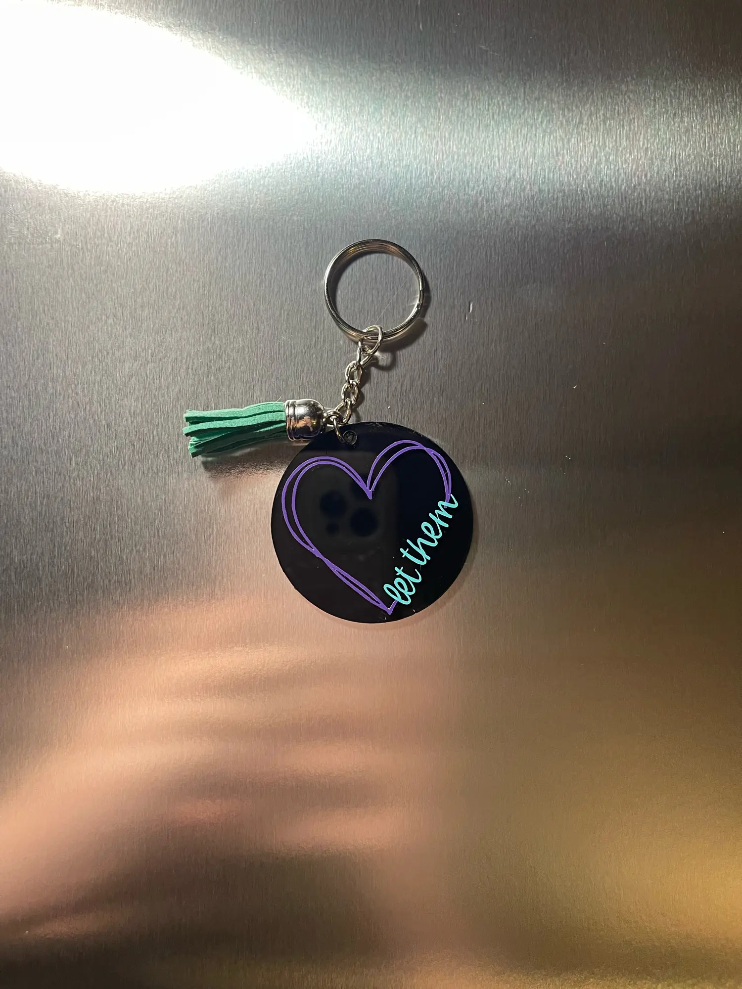 Custom Keychain - Personalized with Color & Design - Measures 2 Inches ...