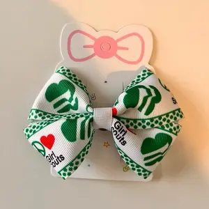 Girl Scouts Alligator Clip Hair Bow, Fashion Hair Clip design