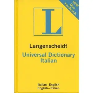 USED-Langenscheidt Universal Italian Dictionary: Italian-English / English-Italian (Italian and English Edition) by Langenscheidt Editorial (Paperback)