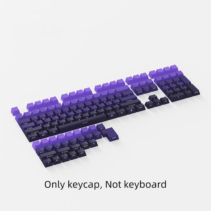 RGB Backlight Keycap, PBT Keycap, Keyboard Keycap for 6.25U Space 61 68 75 82 87 98 100 108, Computer Accessories