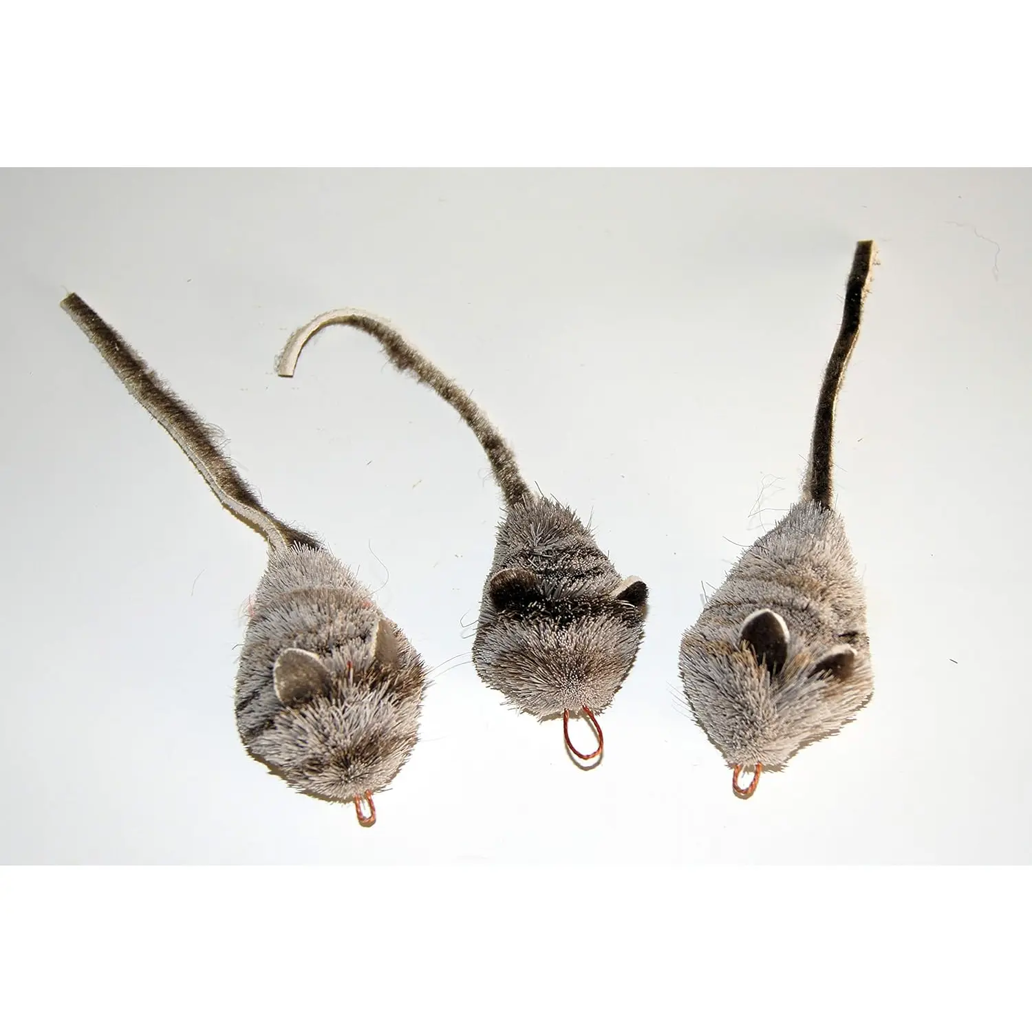 Fun Rat Pack 3 Pack of Mice Mouse Refill/Attachment - Fits Wildcat and Popular Bird and Catcher Type Wands/Poles CoolCyberCats