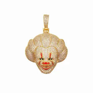 Clown face pendant