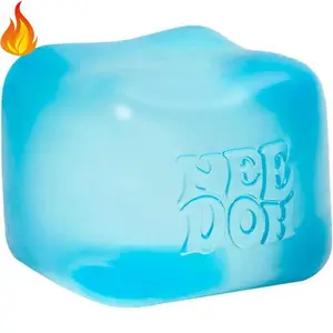 Hot  Nice Cube - Sensory Squeeze Toy With Super Solid Squish - 2.25" Cube - Color May Vary (Pack Of 1) Textured Sensory