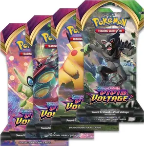 Vivid Voltage Sleeved Booster Pack - RIPPED LIVE