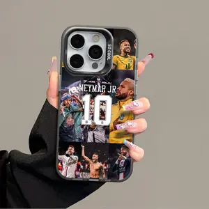 Neymar Casing For iphone 17 16 15 14 13 12 11 X XS SE23 PRO PLUS MAX 2020 2022 Gift Shockproof Protection Anti-Drop Protective Protector Phone Cases Shell Cover football Cellphone Smartphone