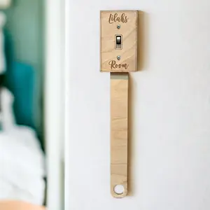 Light Switch Extender Cover, Toddler Light Switch, Switch Plate Covers, Easy to Reach Light Switch, Personalized Light Switch Cover