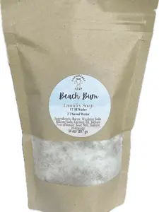 Beach Bum  Goat Milk Laundry Soap- All Natural- Cleaning Household Fragrance, Non- Detergent