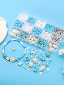 Sea Turtle Beaded Kit, DIY Jewelry Making Kit, DIY Jewelry Making Supplies for Bracelet Necklace Earrings Keychain Phone Chain