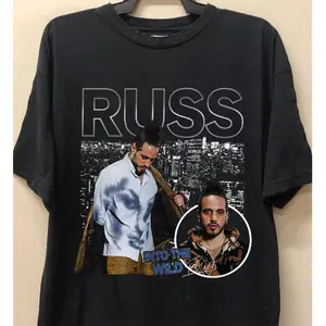 RETRO RUSS Shirt, Russ Retro Shirt, Russ Hip Hop Shirt, Russ Bootleg Rap Shirt, Russ Fan Merch, Russ Concert Outfit T2