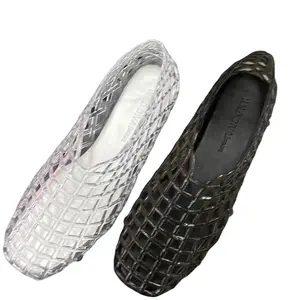 WOMENS JELLY SLIDE BALLET FLAT  ANSLA-02