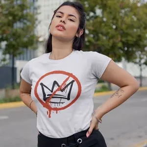 NO KINGS Graffiti T-Shirt | Protest Shirt | No Kings in America | FDT 8647