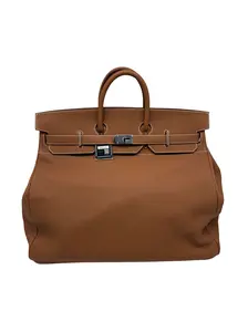 Pre-owned HERMÈS LEATHER Tote Bags Hermes Limited Edition Birkin 50 Bag Togo W Stamp 2024 YEAR