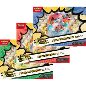 Pokemon Mega Evolution - Ascended Heroes ex Box