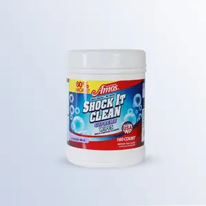Shock It Clean Supreme Wipes 160 Count Made in the USA
