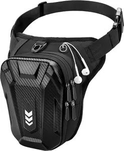 Thigh Bag, Drop Leg Bag for Women Men, Motorcycle Leg Bag with Leg Strap, Expandable Storage Tank Bags, Leg Fanny Pack for Racing Bike Cycling Horse Riding Hiking Camping Fishing Travel Outdoor