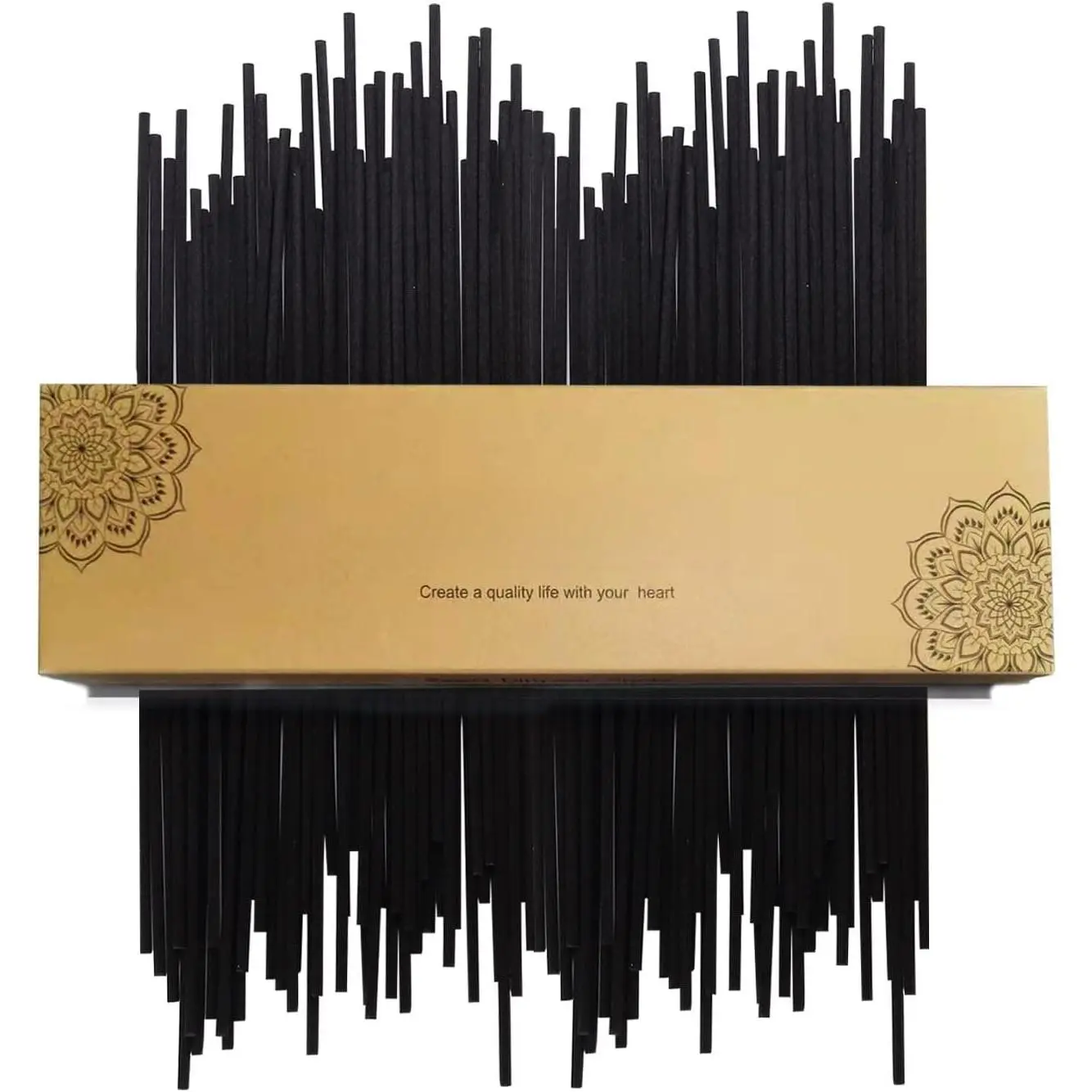 50 count Reed Diffuser Sticks- Black Fibre Reed Diffuser Sticks-Thick Diffuser Reeds Sticks - Diffuser Sticks for Diffuser Oils  Refill - Fibre Reeds for Diffusers(Black7.5/19cm)