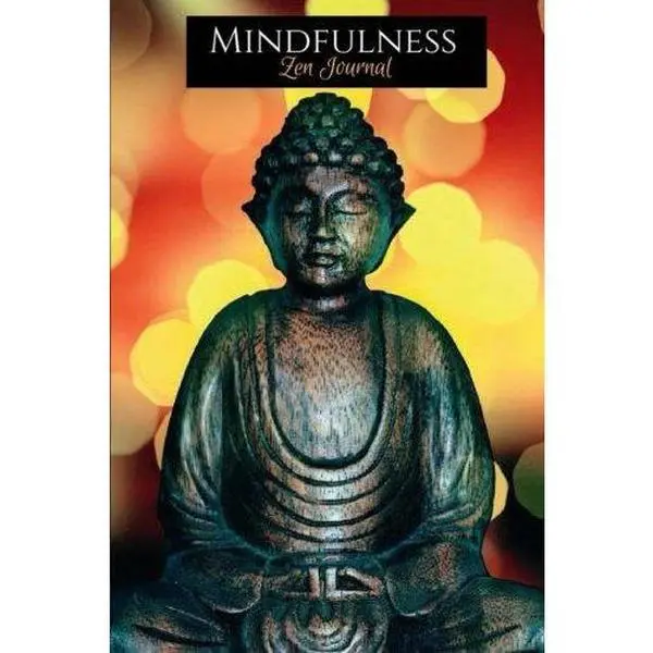 Mindfulness Zen Journal: Yoga Notebook, Gold Buddha Meditation Spiritual Journal