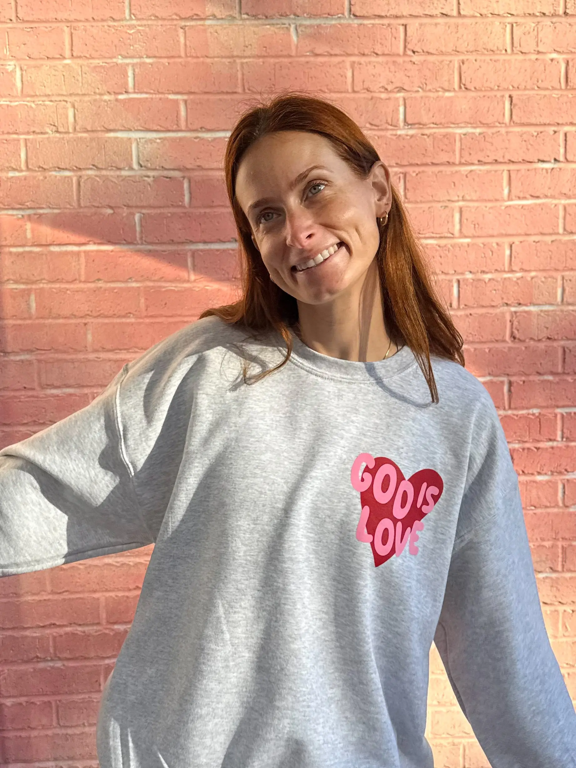 God is Love Crewneck God is Love Crewneck