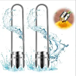 2 Pcs Fruit and Vegetable Corer Tool, Red Bell Pepper Seed Corer, Stainless Steel Fruite Corer, Universal Core Remover with Ergonomic Handle, for Vegetables Fruit Corer Kitchen Gadget