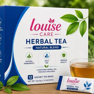Louise Care emoid Herbal Tea | Natural Blend | 12 Sachet Tea Bags