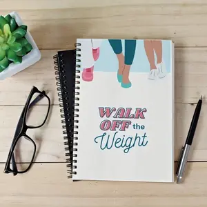Weight Loss Walking Guide Book, Step-By-Step Fitness Plan, Goal Tracker & Progress Record, Ideal for Beginners, Daily Exercise & Healthy Lifestyle