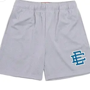 Lightweight Mesh Shorts with Monogram Print - Premium Feel, Not Designer Brand