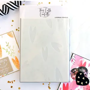Layering Stencil | For the Love of Carrots